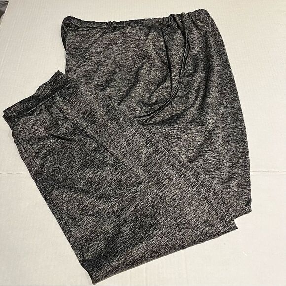 Shein Curve Sweat Pants 4XL gray with white flecks elastic waist with drawstring - Picture 1 of 5